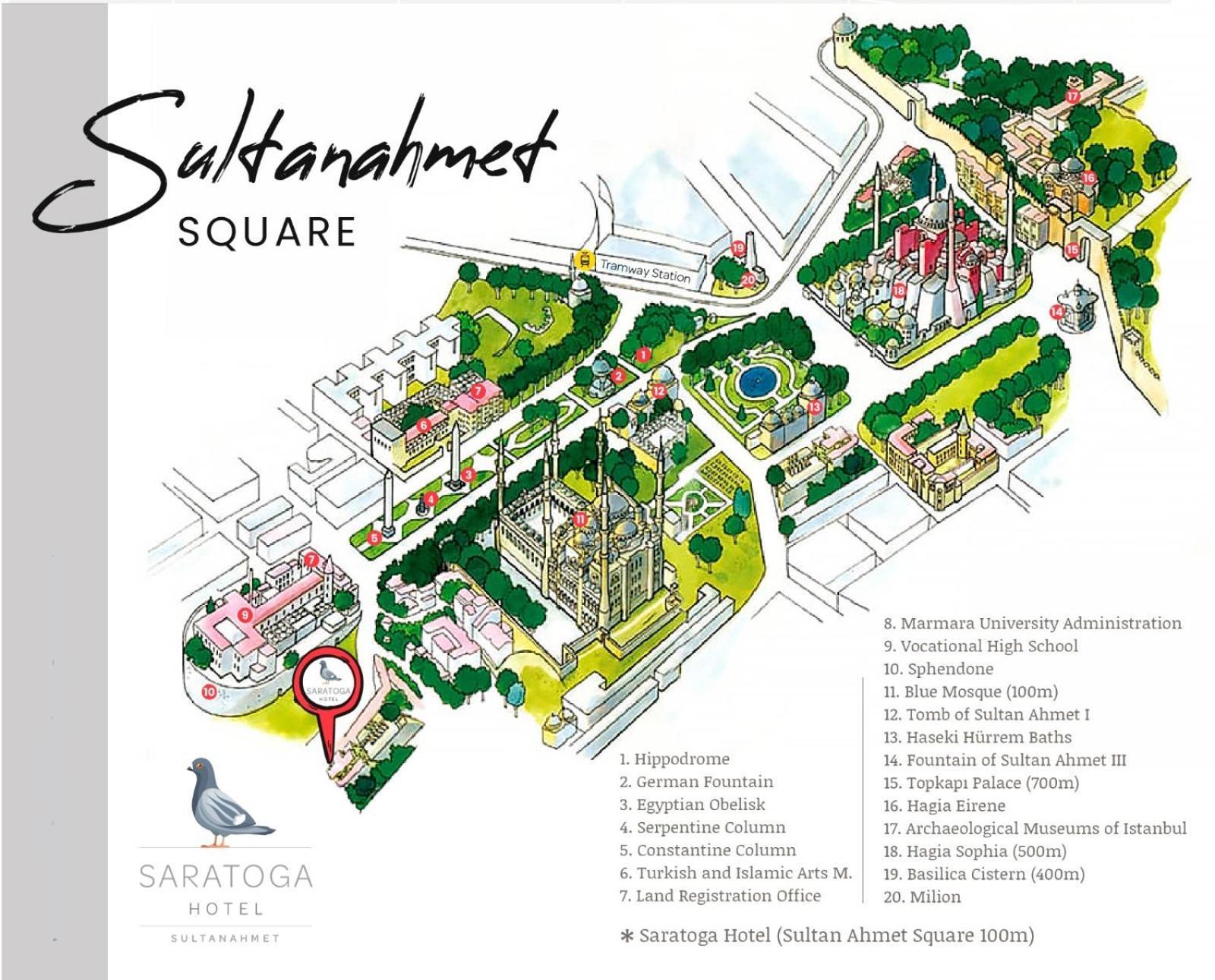 Saratoga Hotel Sultanahmet Истанбул Екстериор снимка